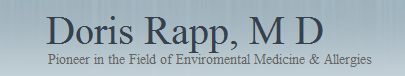 Doris Rapp, MD